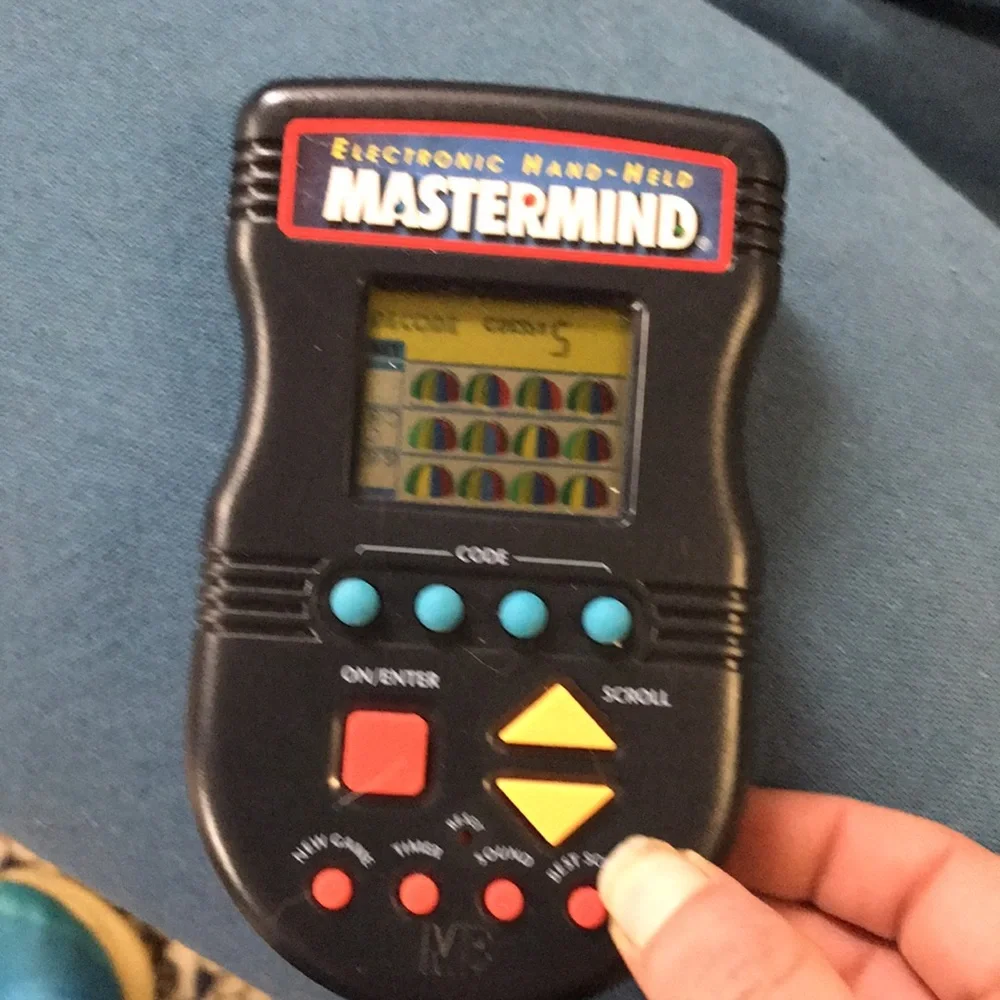 master-mind Hasbro video game vintage
